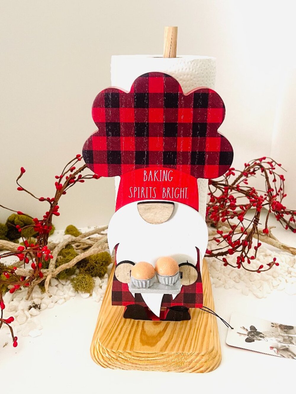 Paer Towel Holder. " NEW ITEM WITH TAG "